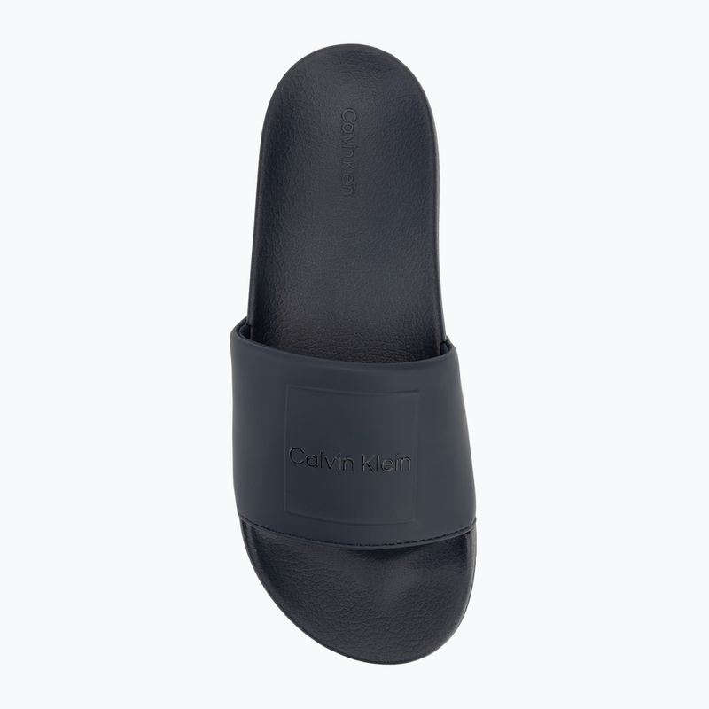 Pánské žabky Calvin Klein pánské HM0HM01754 Pool Slide Ck Square navy 5