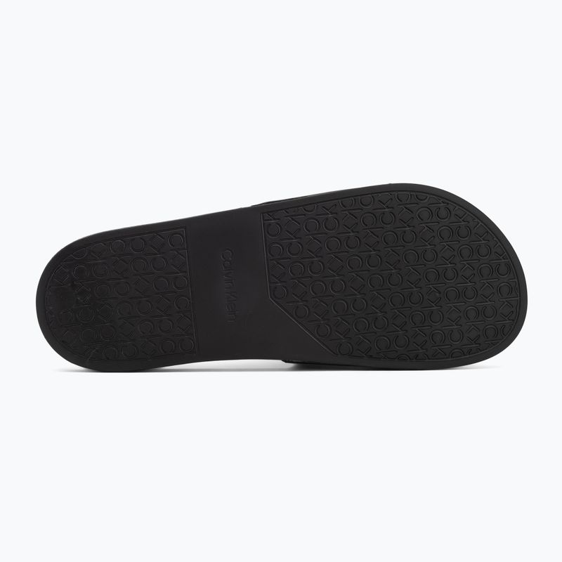 Pánské žabky Calvin Klein HM0HM01754 Pool Slide Ck Square black 4