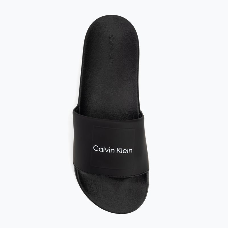 Pánské žabky Calvin Klein HM0HM01754 Pool Slide Ck Square black 5