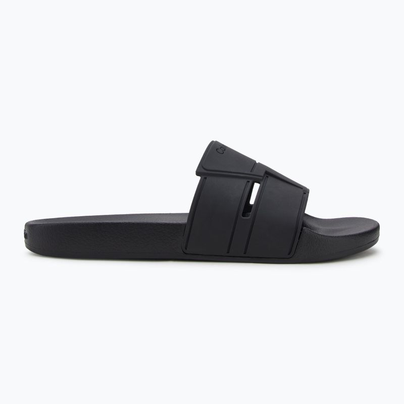 Pánské žabky Calvin Klein HM0HM01752 Pool Slide Double T black 2