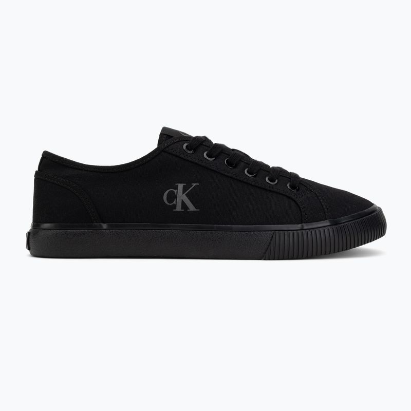 Pánské tenisky Calvin Klein YM0YM01209 3 Ess Vulc Low Mg Canvas triple black 2