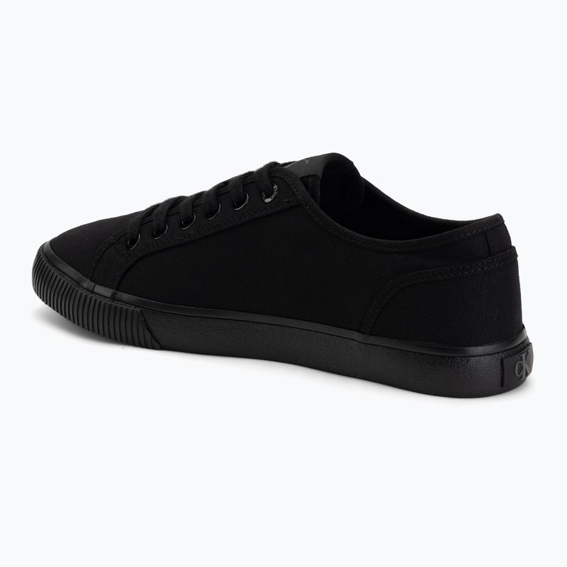 Pánské tenisky Calvin Klein YM0YM01209 3 Ess Vulc Low Mg Canvas triple black 3