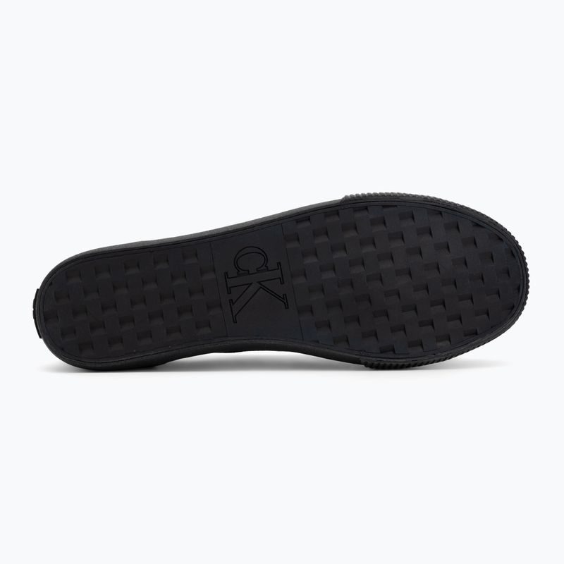 Pánské tenisky Calvin Klein YM0YM01209 3 Ess Vulc Low Mg Canvas triple black 4