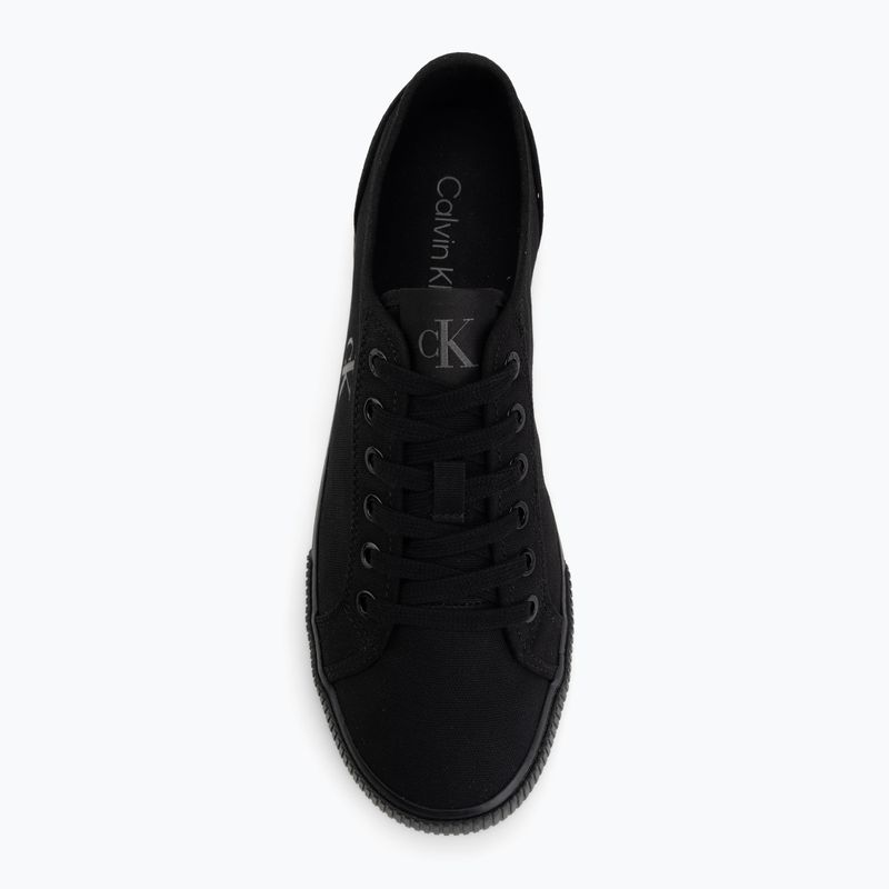 Pánské tenisky Calvin Klein YM0YM01209 3 Ess Vulc Low Mg Canvas triple black 5