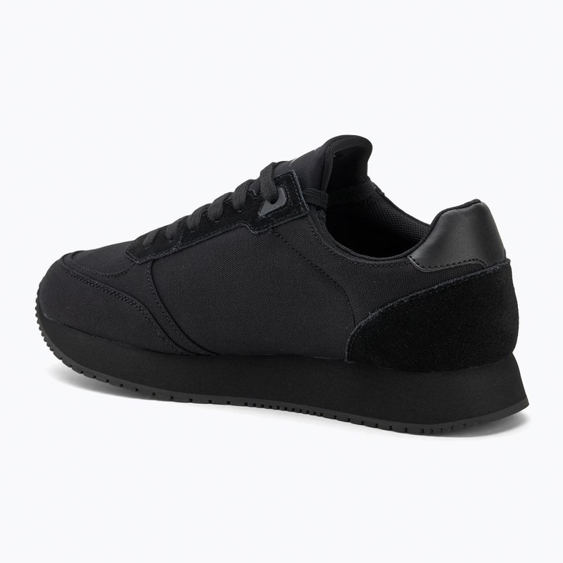 Pánské boty Calvin Klein YM0YM01217 Runner Sock Laceup Mg Canvas triple black 3