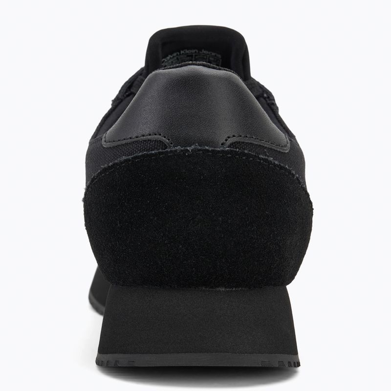 Pánské boty Calvin Klein YM0YM01217 Runner Sock Laceup Mg Canvas triple black 6