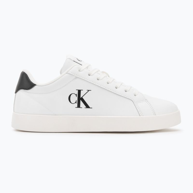 Pánské boty Calvin Klein YM0YM01213 3 Cupsole PU bright white/ck black 2