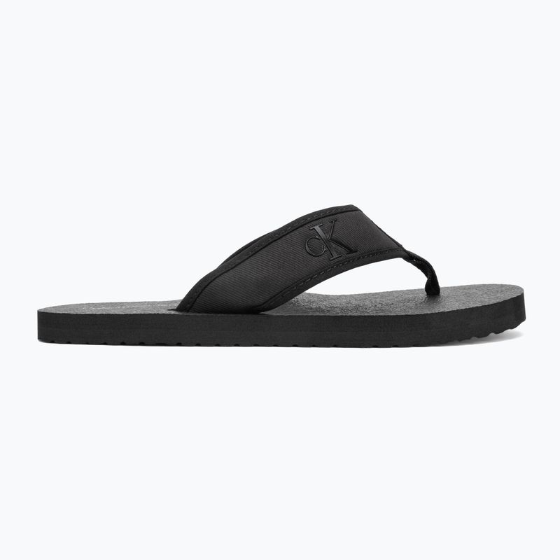 Pánské žabky Calvin Klein YM0YM01235 Thong+ Cv triple black 2