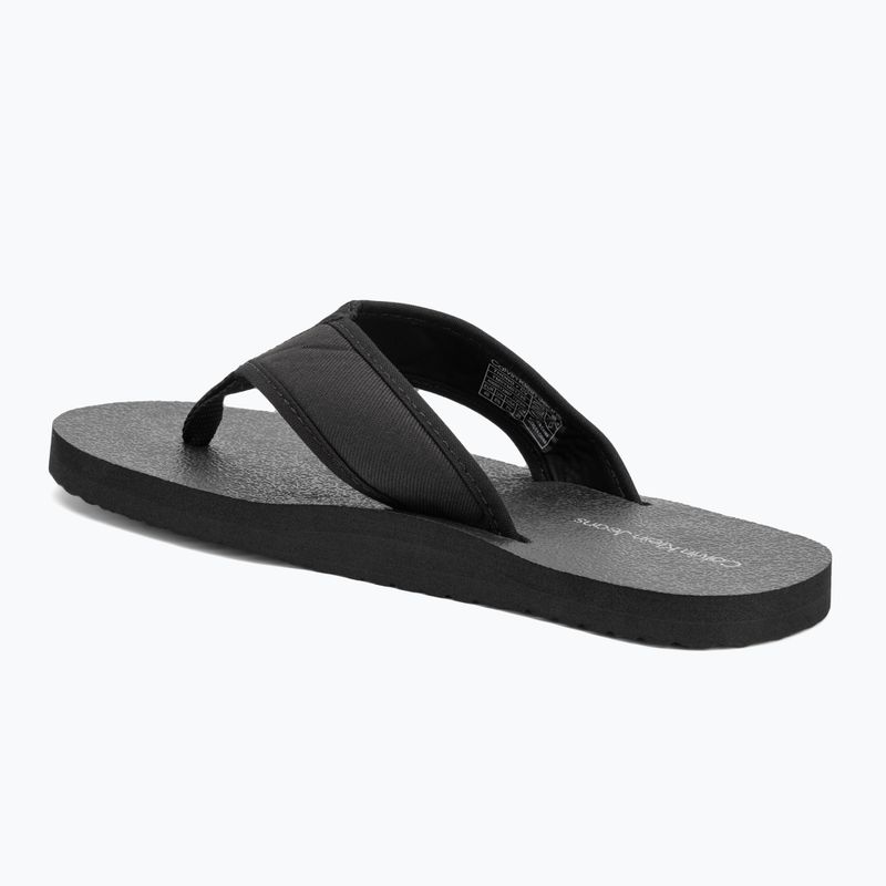 Pánské žabky Calvin Klein YM0YM01235 Thong+ Cv triple black 3