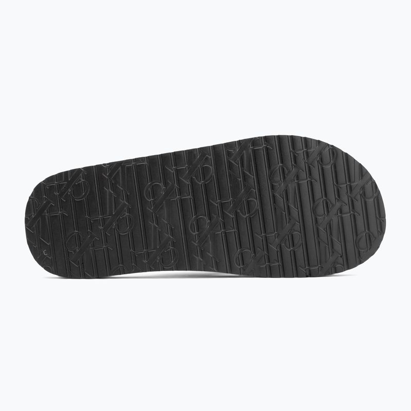 Pánské žabky Calvin Klein YM0YM01235 Thong+ Cv triple black 4