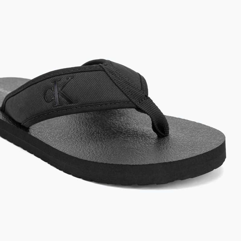 Pánské žabky Calvin Klein YM0YM01235 Thong+ Cv triple black 7