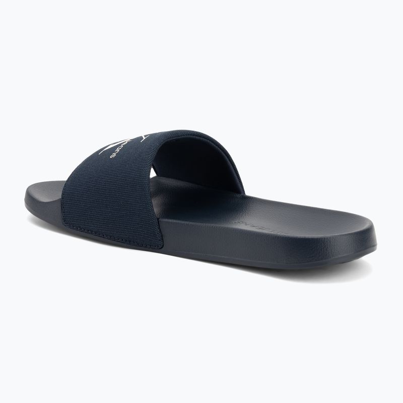 Pánské nazouváky  Calvin Klein YM0YM01271 Slide Monogram Cv triple calvin navy 3