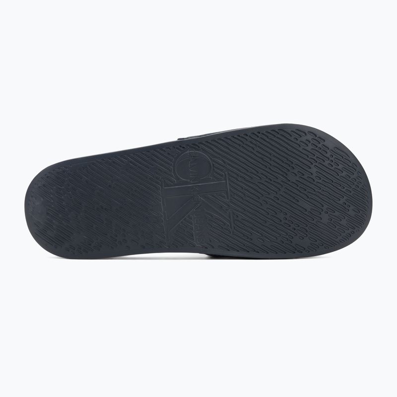 Pánské nazouváky  Calvin Klein YM0YM01271 Slide Monogram Cv triple calvin navy 4