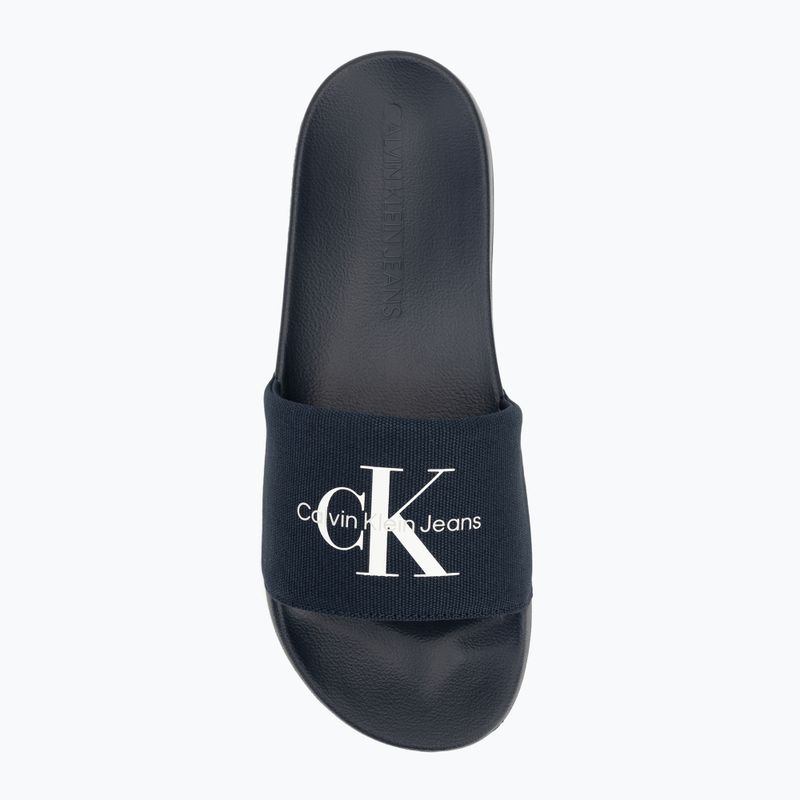 Pánské nazouváky  Calvin Klein YM0YM01271 Slide Monogram Cv triple calvin navy 5