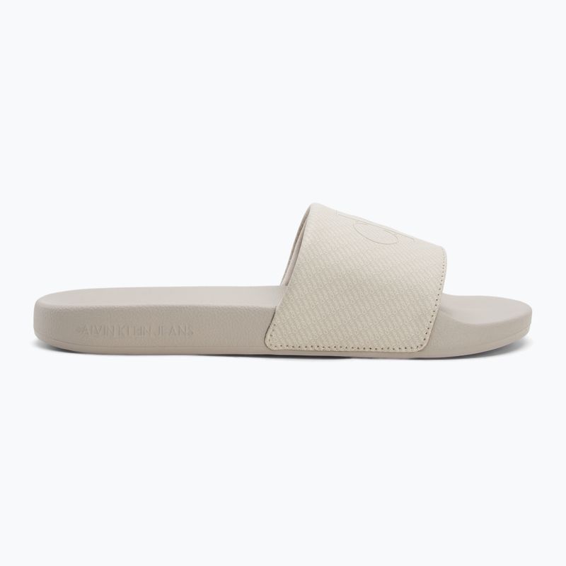 Pánské žabky Calvin Klein YM0YM01269 Slide Aop Print eggshell/turtle dove 2