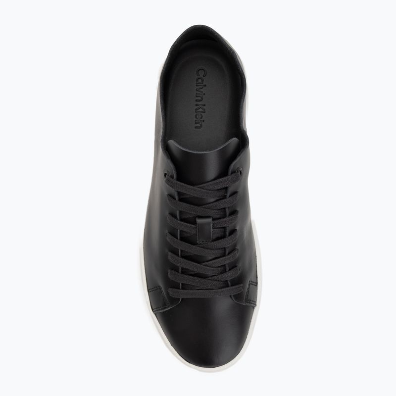Pánské boty Calvin KleinHM0HM01723 Low Top Lace Up Unlined Lth ck black 5