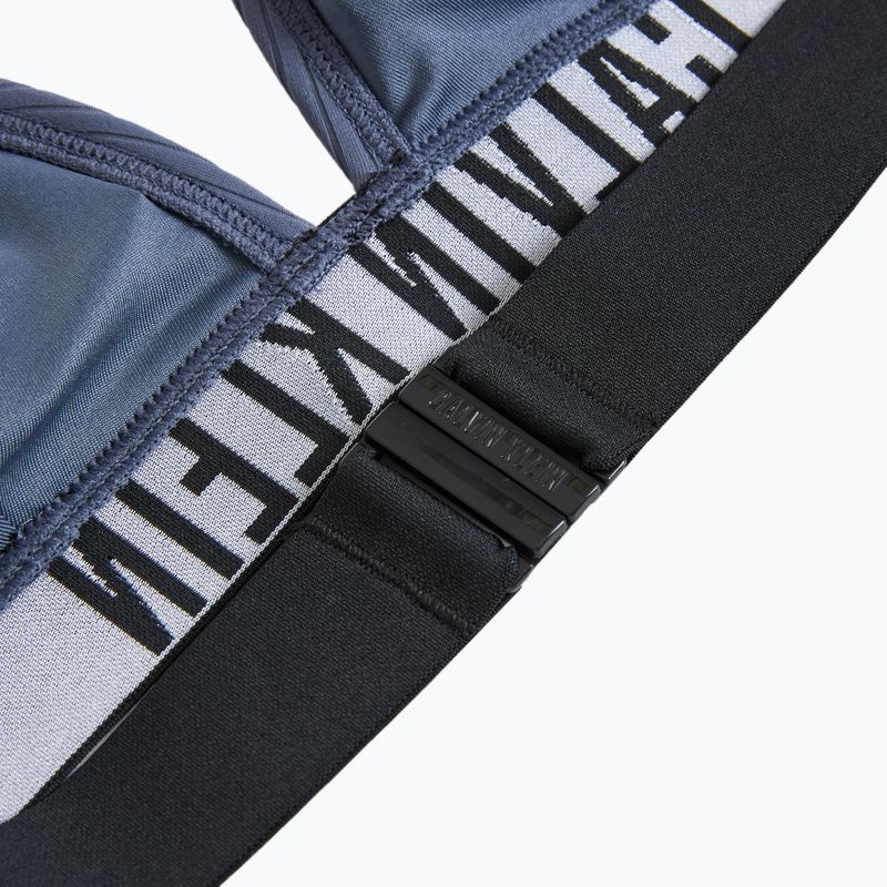 Horní díl plavek Calvin Klein KW0KW02750 Intense Power Rib Triangle-RP grisaille 3