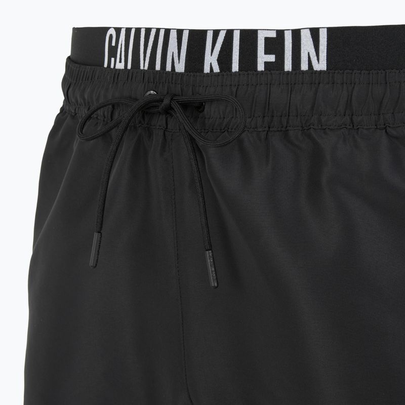 Pánské plavecké šortky Calvin Klein KM0KM01093 Intense Power Medium Double WB pvh black 3