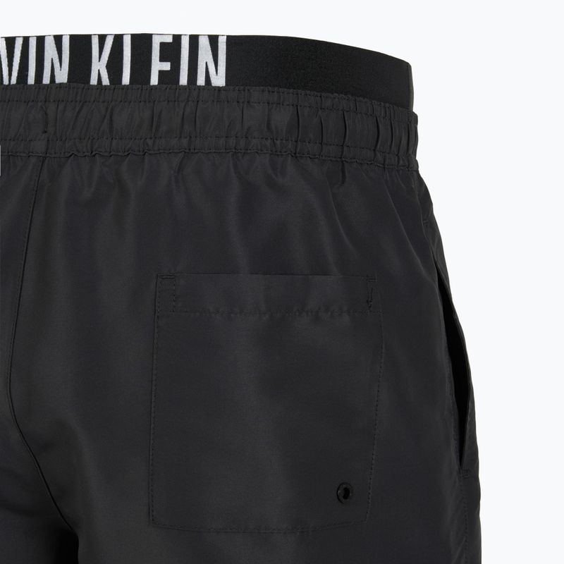 Pánské plavecké šortky Calvin Klein KM0KM01093 Intense Power Medium Double WB pvh black 4