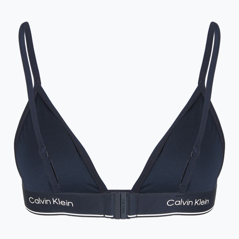Horní díl plavek Calvin Klein KW0KW02424 Triangle-RP dark sapphire 2