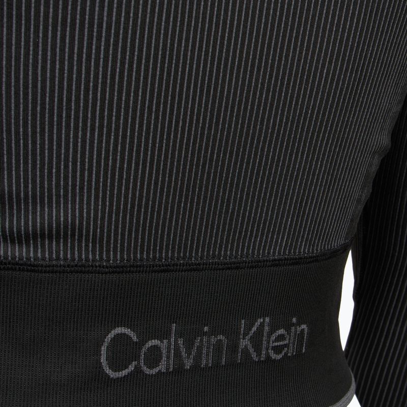 Dámská mikina Calvin Klein 00GWS4J406 Seamless black 4