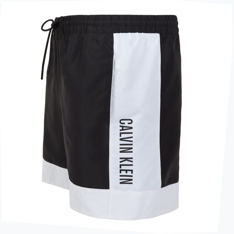 Pánské plavecké šortky Calvin Klein KM0KM01095 Intense Power Medium Drawstring Fashion brilliant white 3