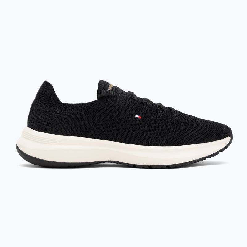 Dámské boty Tommy Hilfiger Knit Runner black 2