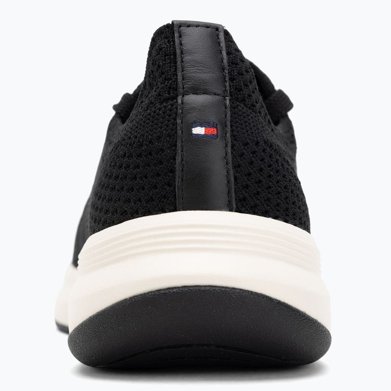 Dámské boty Tommy Hilfiger Knit Runner black 6