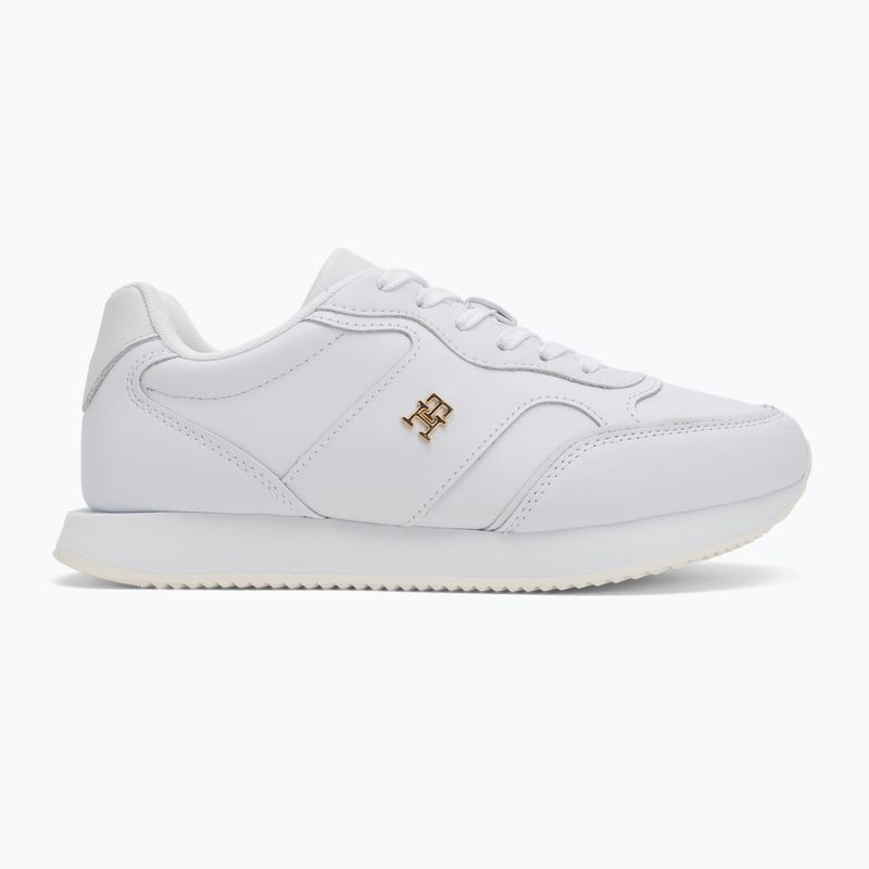 Dámské boty Tommy Hilfiger Leather Runner white 2