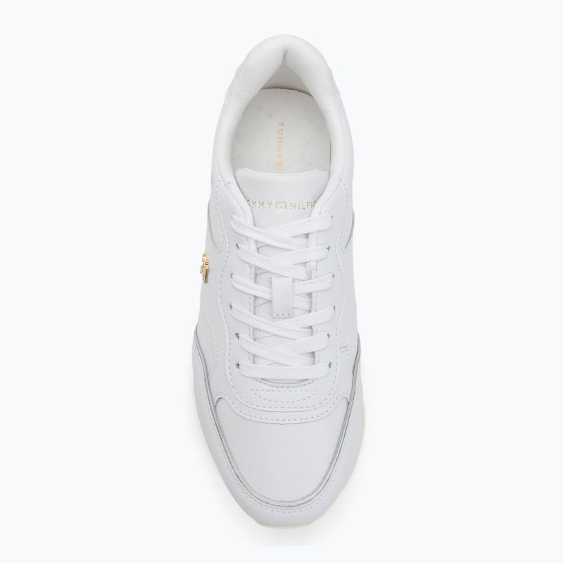 Dámské boty Tommy Hilfiger Leather Runner white 5