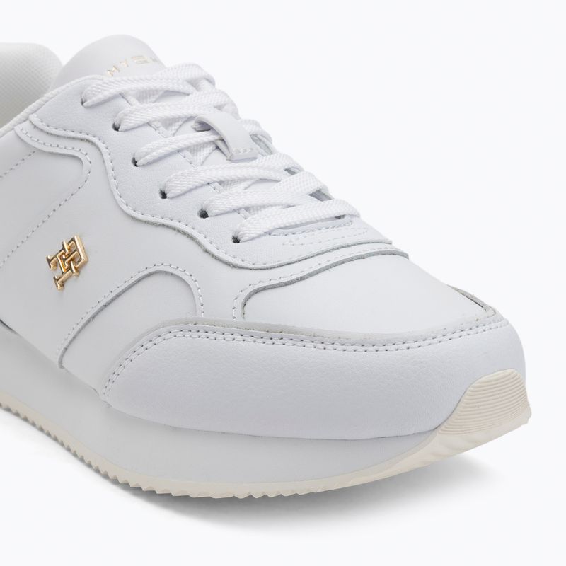 Dámské boty Tommy Hilfiger Leather Runner white 7