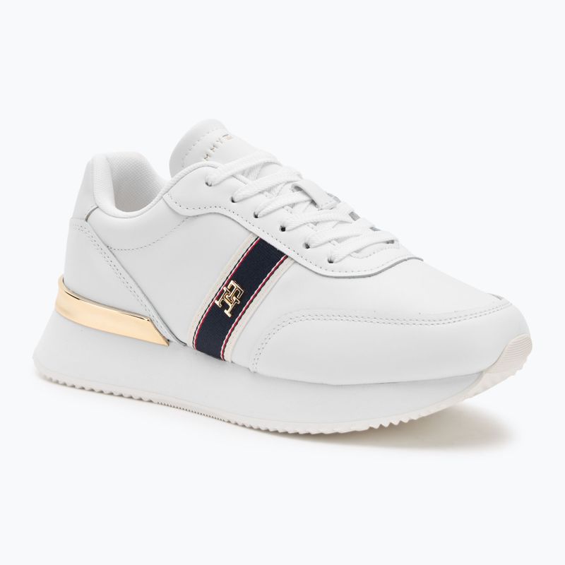 Dámské boty Tommy Hilfiger Webbing Runner white