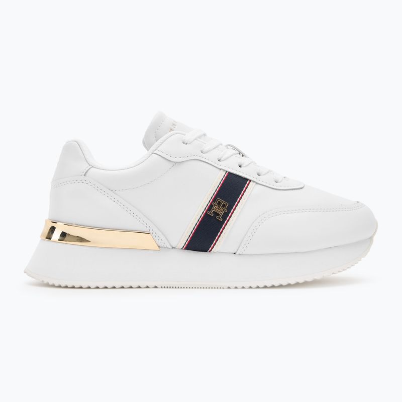 Dámské boty Tommy Hilfiger Webbing Runner white 2