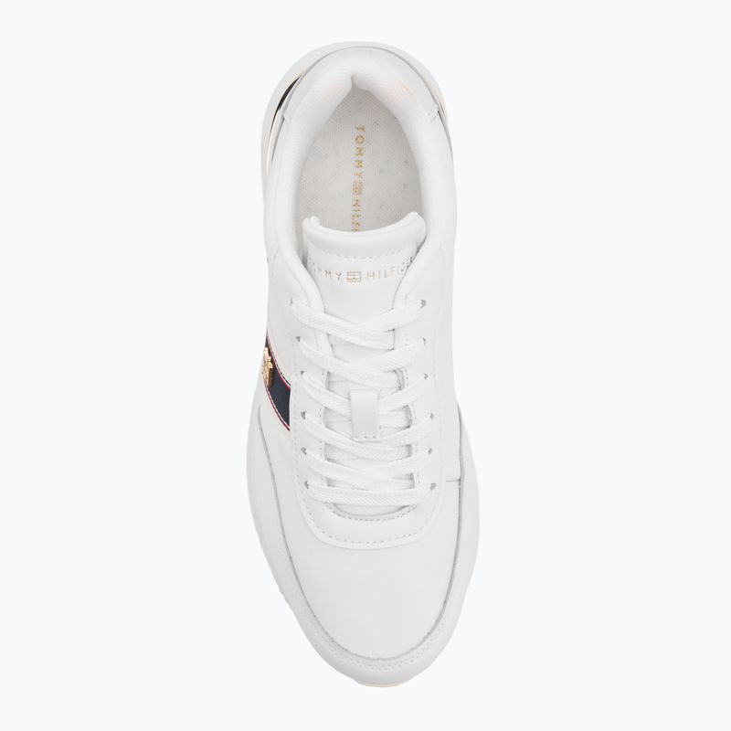 Dámské boty Tommy Hilfiger Webbing Runner white 5
