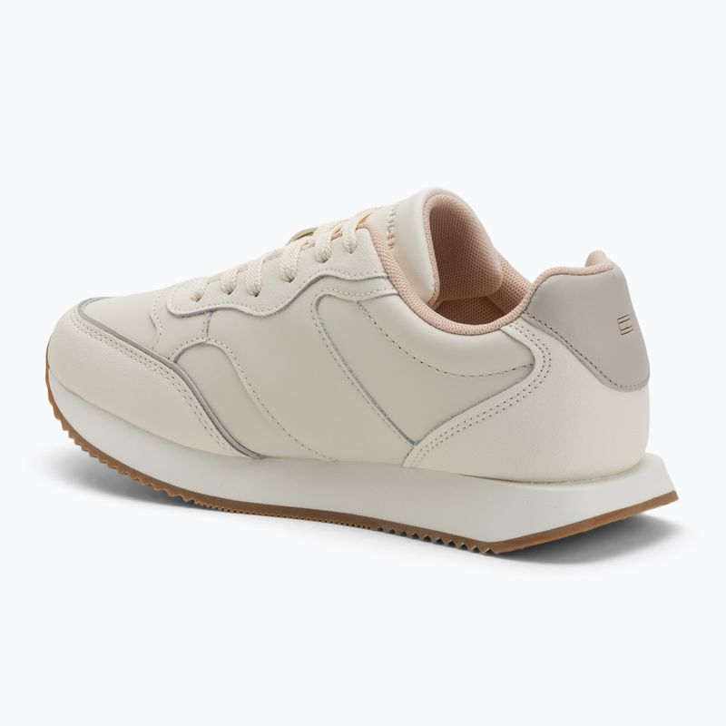 Dámské boty Tommy Hilfiger Leather Runner ivory petal/newsprin 3