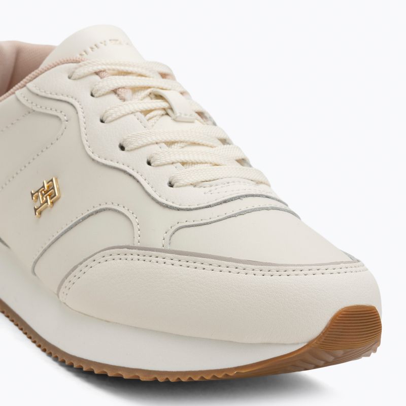 Dámské boty Tommy Hilfiger Leather Runner ivory petal/newsprin 7