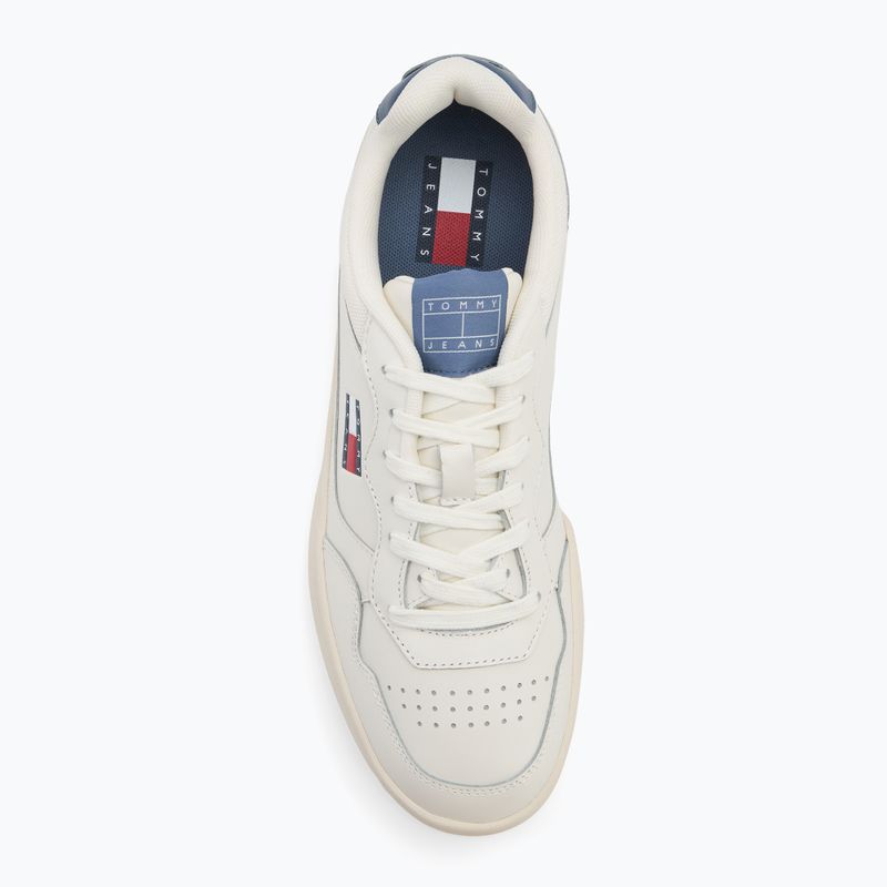 Pánské boty Tommy Jeans Cupsole Leather Ess blue moment 5