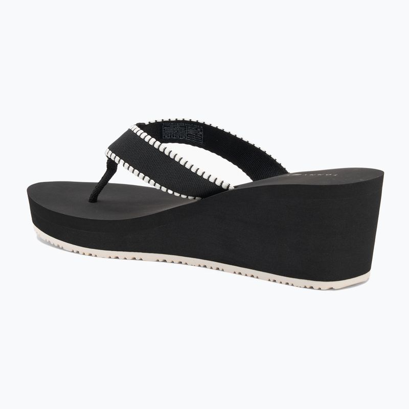 Dámské žabky Tommy Hilfiger Wedge Beach Sandal black 3