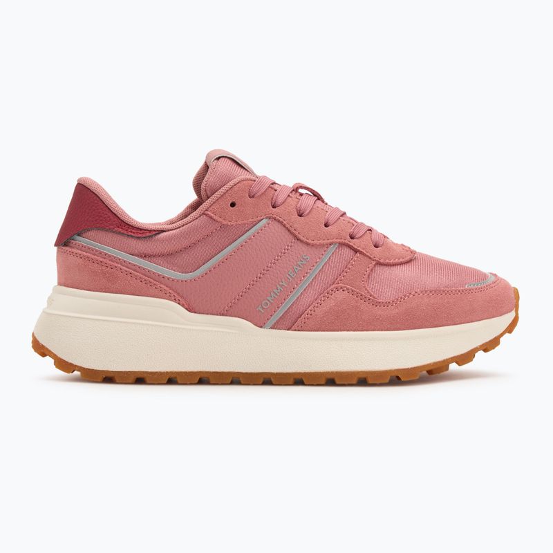 Dámské boty Tommy Jeans Cleated Runner tahiti berry 2