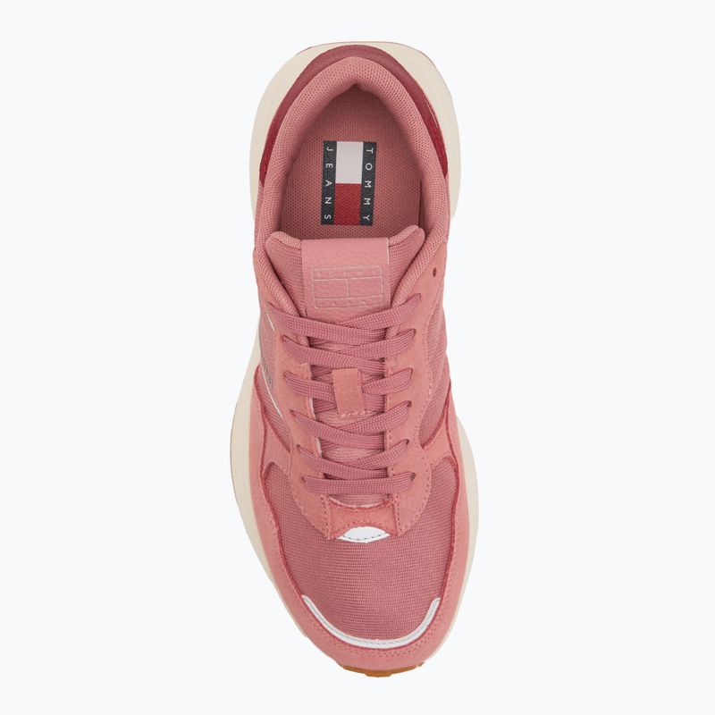 Dámské boty Tommy Jeans Cleated Runner tahiti berry 5
