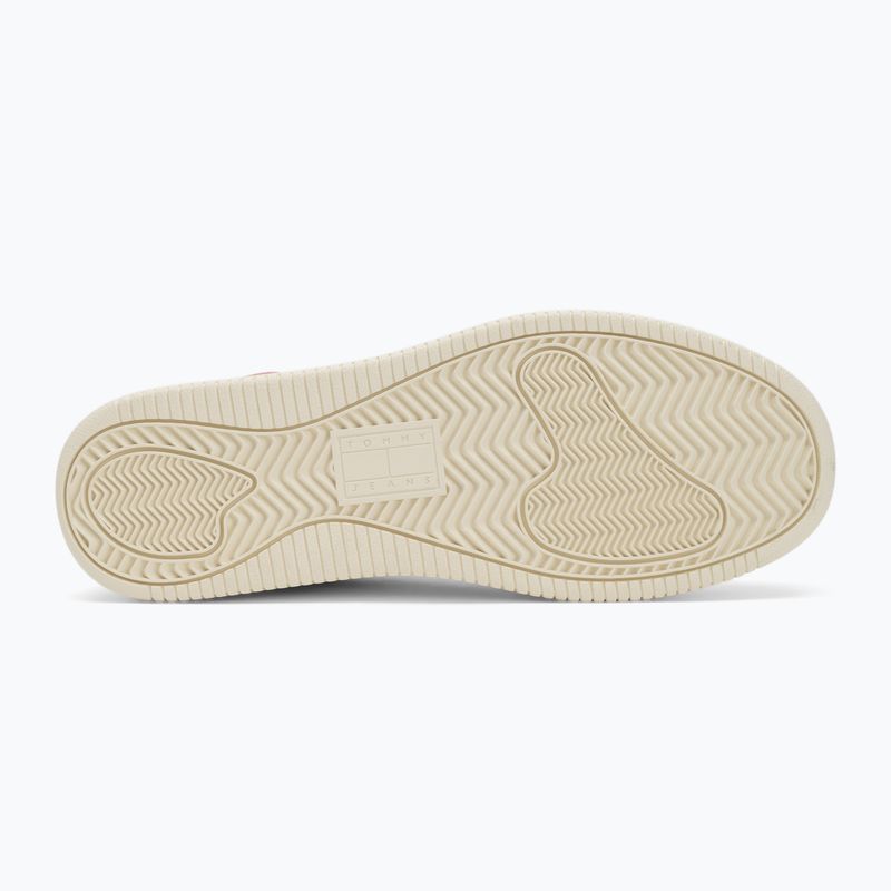 Dámské boty Tommy Jeans Retro Basket ecru/misty pink 4