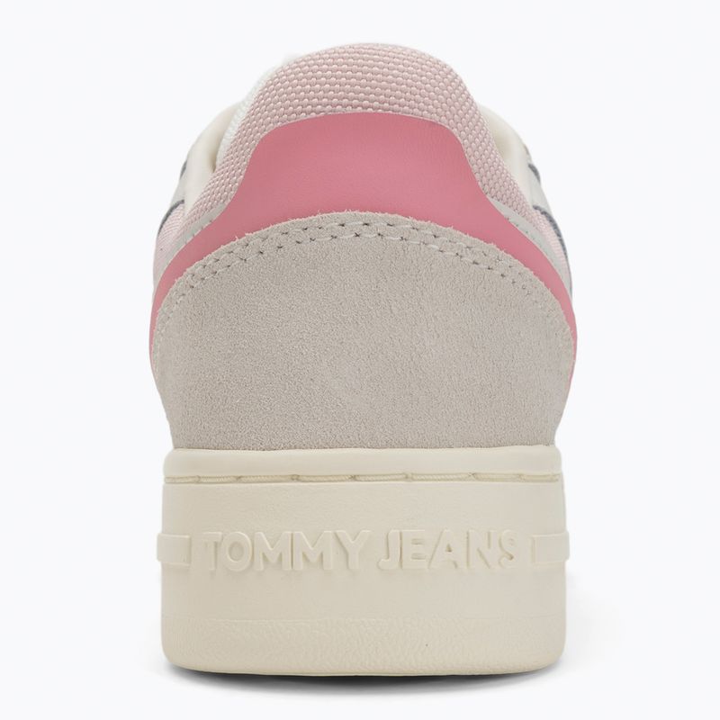 Dámské boty Tommy Jeans Retro Basket ecru/misty pink 6