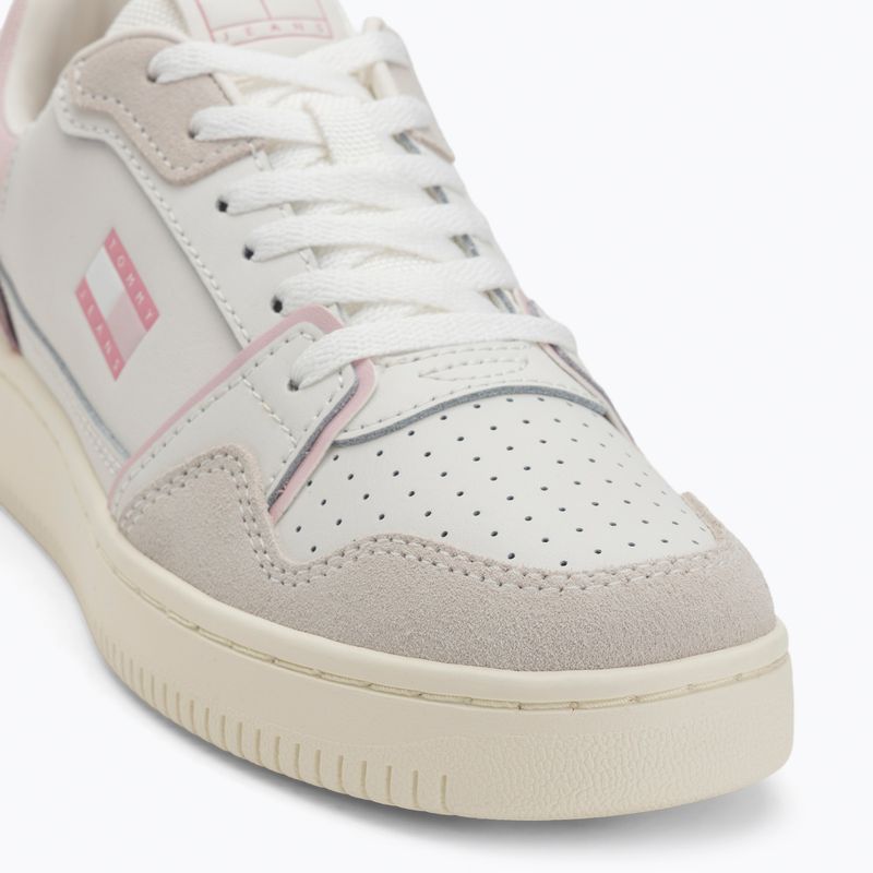 Dámské boty Tommy Jeans Retro Basket ecru/misty pink 7