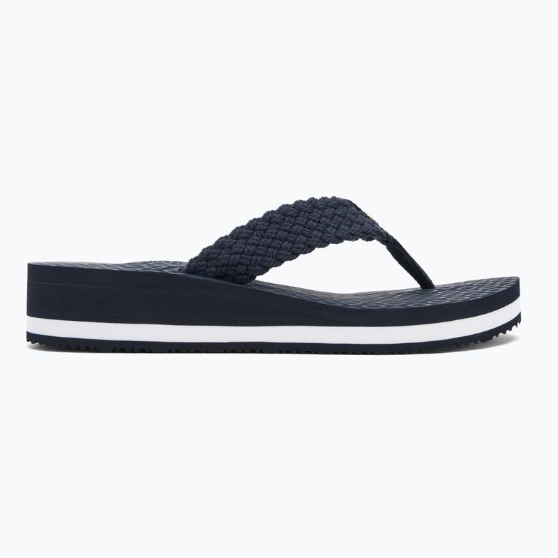 Dámské žabky Tommy Hilfiger Crochet Mid Beach Sandal space blue 2