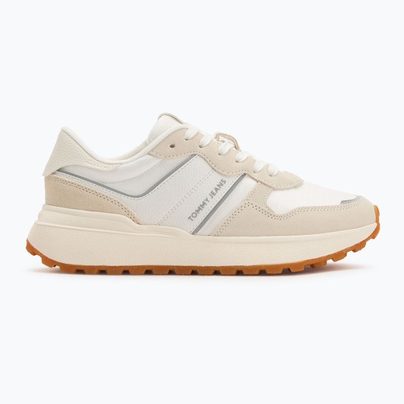 Dámské boty Tommy Jeans Cleated Runner ecru 2