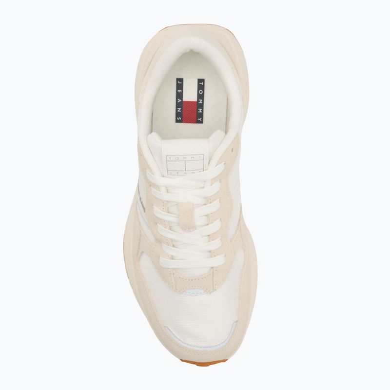 Dámské boty Tommy Jeans Cleated Runner ecru 5
