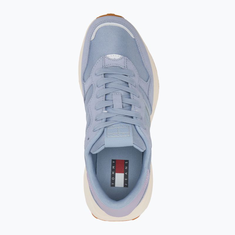 Dámské boty Tommy Jeans Cleated Runner blue chime 5