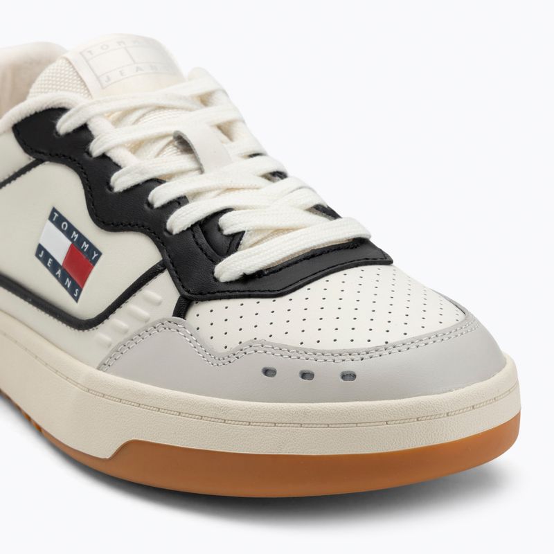 Pánské boty Tommy Jeans Cupsole Elevated Leather ivory 7