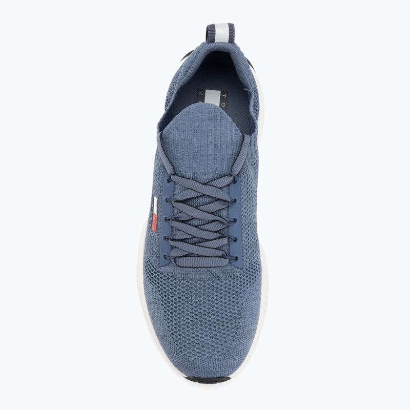 Pánské boty Tommy Jeans Runner Knitted blue moment 5