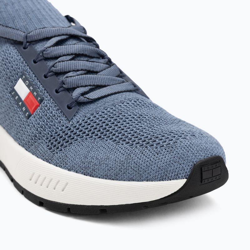 Pánské boty Tommy Jeans Runner Knitted blue moment 7